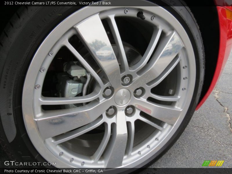 Custom Wheels of 2012 Camaro LT/RS Convertible