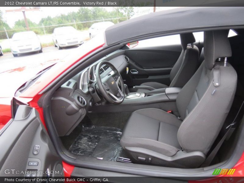 Victory Red / Black 2012 Chevrolet Camaro LT/RS Convertible