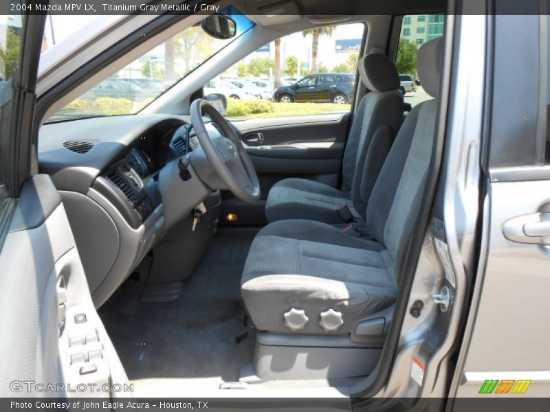 Titanium Gray Metallic / Gray 2004 Mazda MPV LX