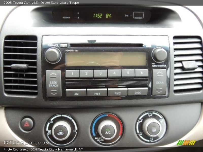 Desert Sand Mica / Taupe 2005 Toyota Camry LE