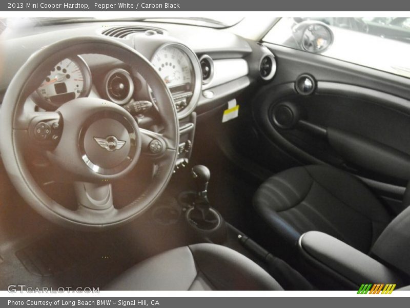 Pepper White / Carbon Black 2013 Mini Cooper Hardtop
