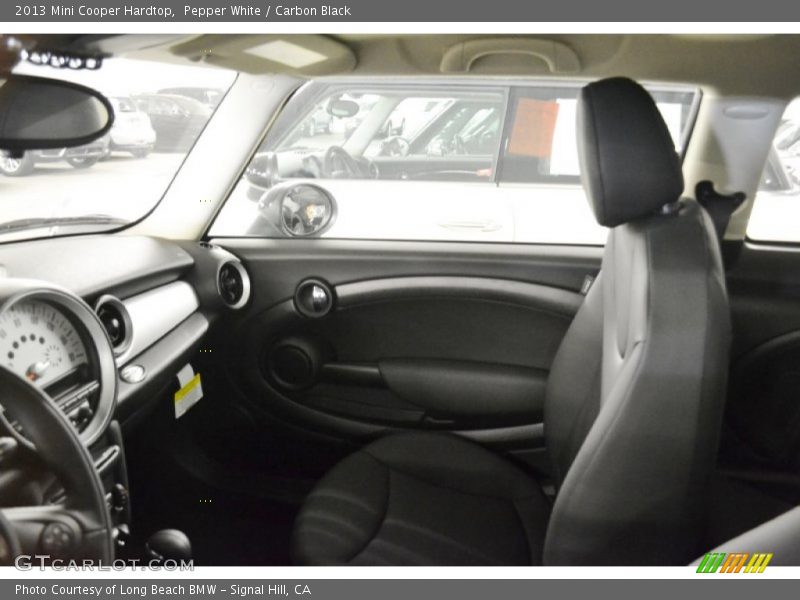 Pepper White / Carbon Black 2013 Mini Cooper Hardtop