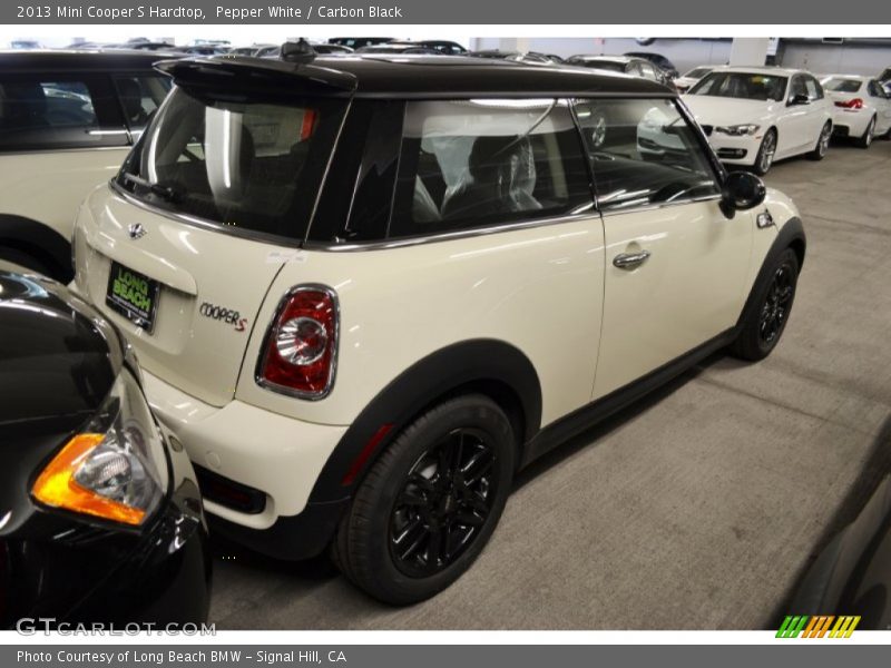 Pepper White / Carbon Black 2013 Mini Cooper S Hardtop