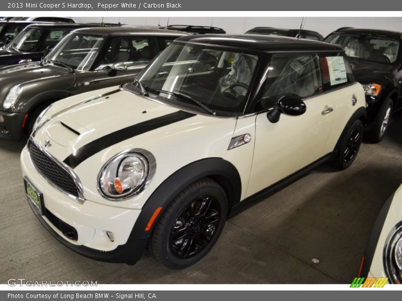 Pepper White / Carbon Black 2013 Mini Cooper S Hardtop