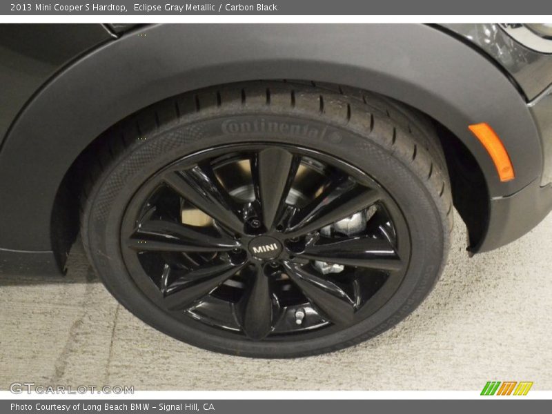 Eclipse Gray Metallic / Carbon Black 2013 Mini Cooper S Hardtop