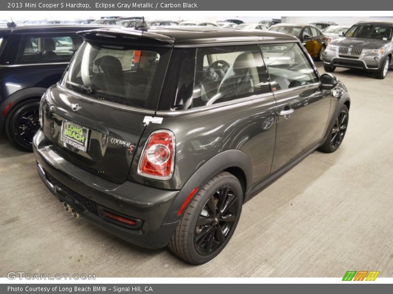 Eclipse Gray Metallic / Carbon Black 2013 Mini Cooper S Hardtop