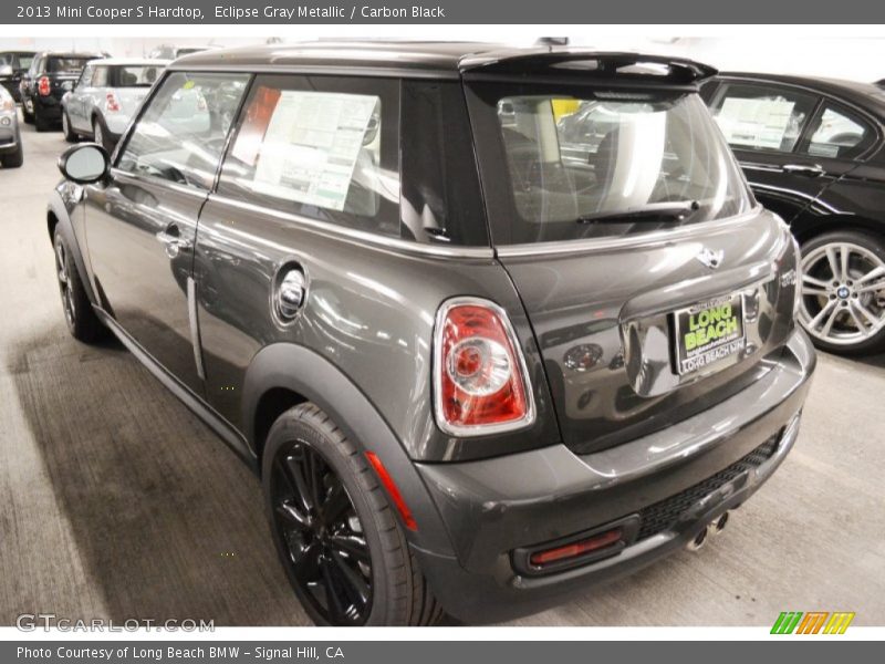 Eclipse Gray Metallic / Carbon Black 2013 Mini Cooper S Hardtop