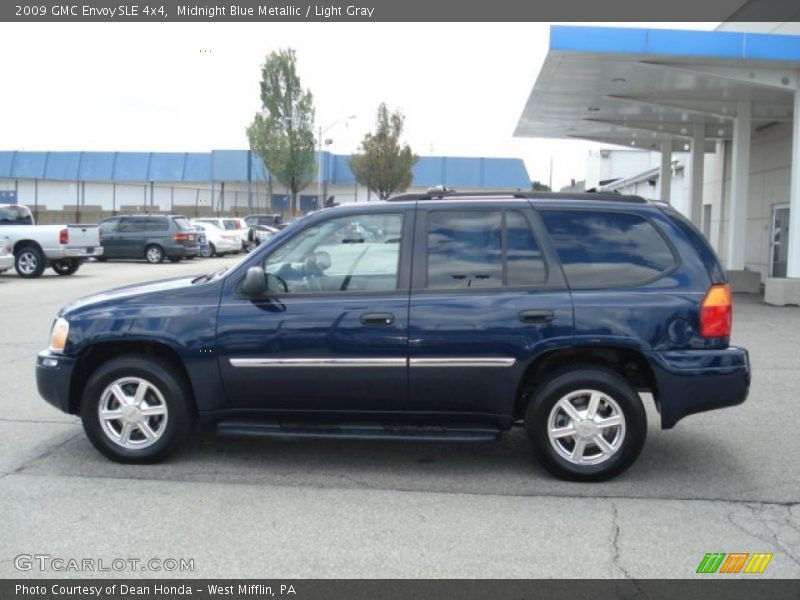 Midnight Blue Metallic / Light Gray 2009 GMC Envoy SLE 4x4