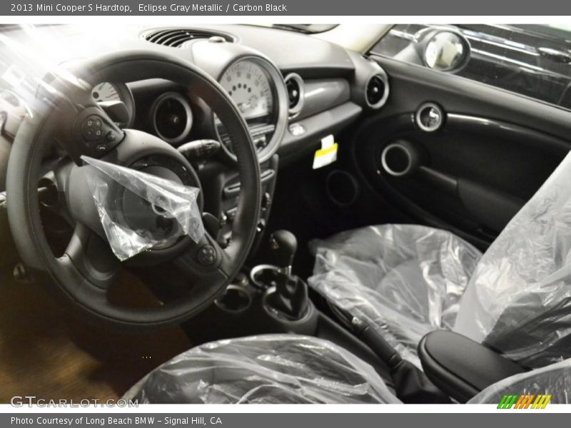 Eclipse Gray Metallic / Carbon Black 2013 Mini Cooper S Hardtop