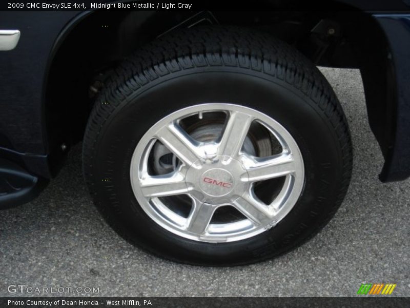 Midnight Blue Metallic / Light Gray 2009 GMC Envoy SLE 4x4