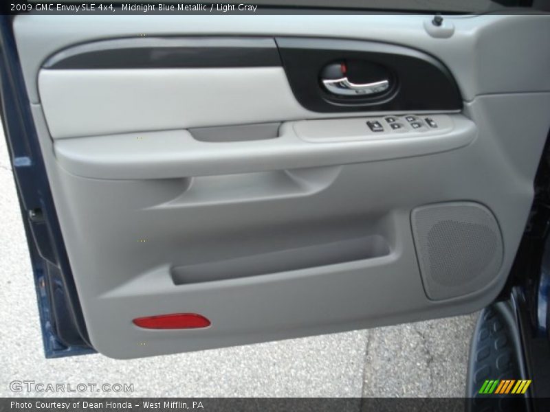 Midnight Blue Metallic / Light Gray 2009 GMC Envoy SLE 4x4