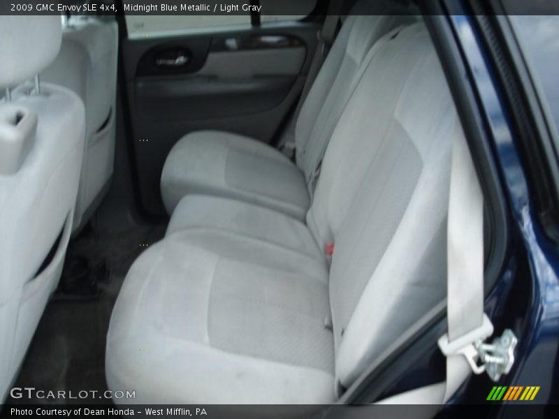 Midnight Blue Metallic / Light Gray 2009 GMC Envoy SLE 4x4