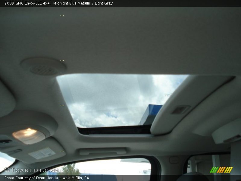 Midnight Blue Metallic / Light Gray 2009 GMC Envoy SLE 4x4