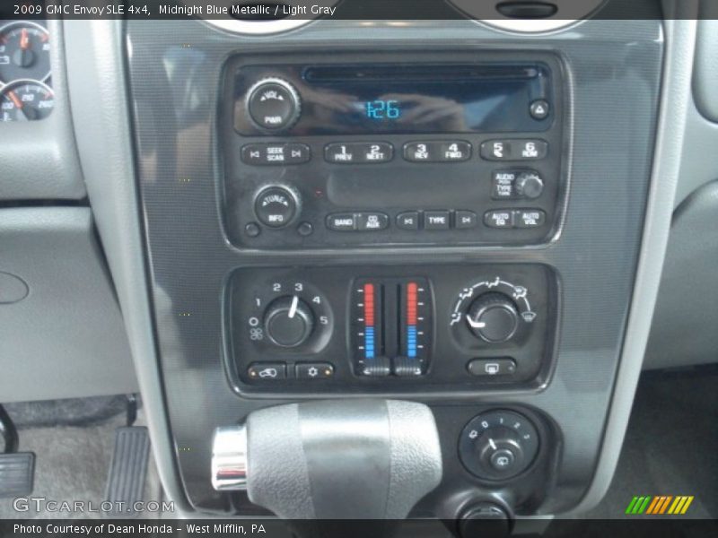 Midnight Blue Metallic / Light Gray 2009 GMC Envoy SLE 4x4