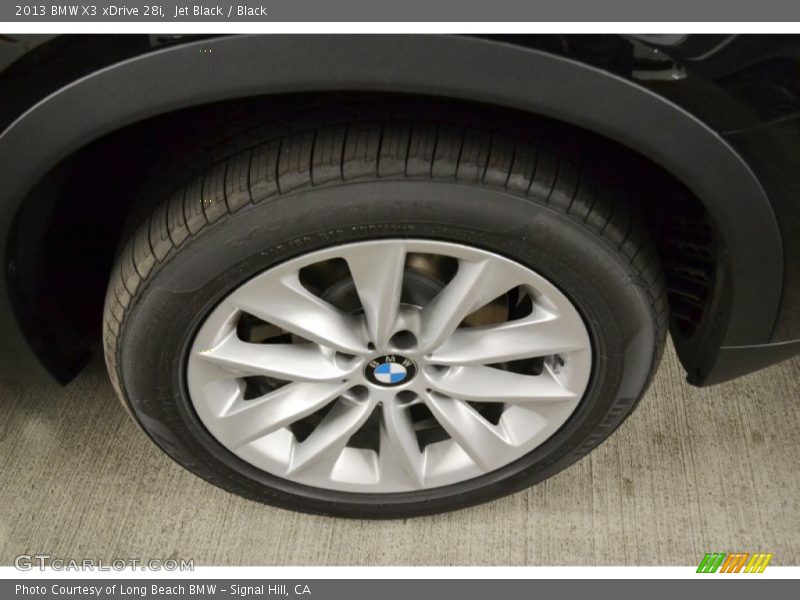 Jet Black / Black 2013 BMW X3 xDrive 28i