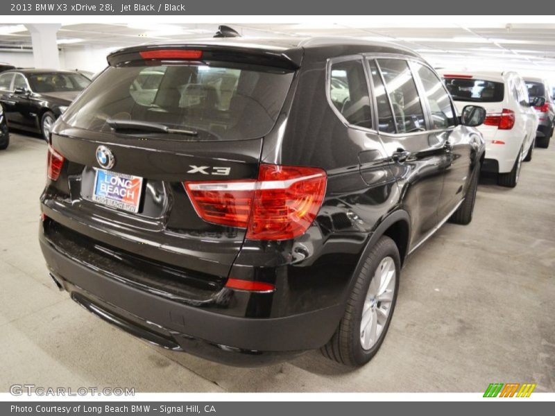 Jet Black / Black 2013 BMW X3 xDrive 28i