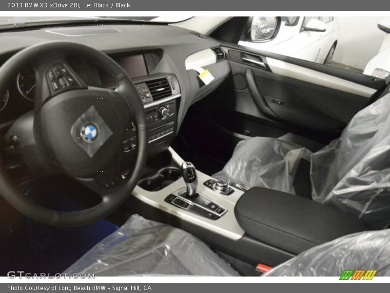 Jet Black / Black 2013 BMW X3 xDrive 28i