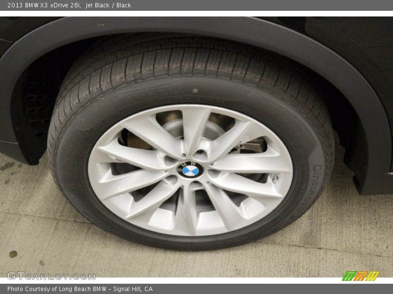 Jet Black / Black 2013 BMW X3 xDrive 28i