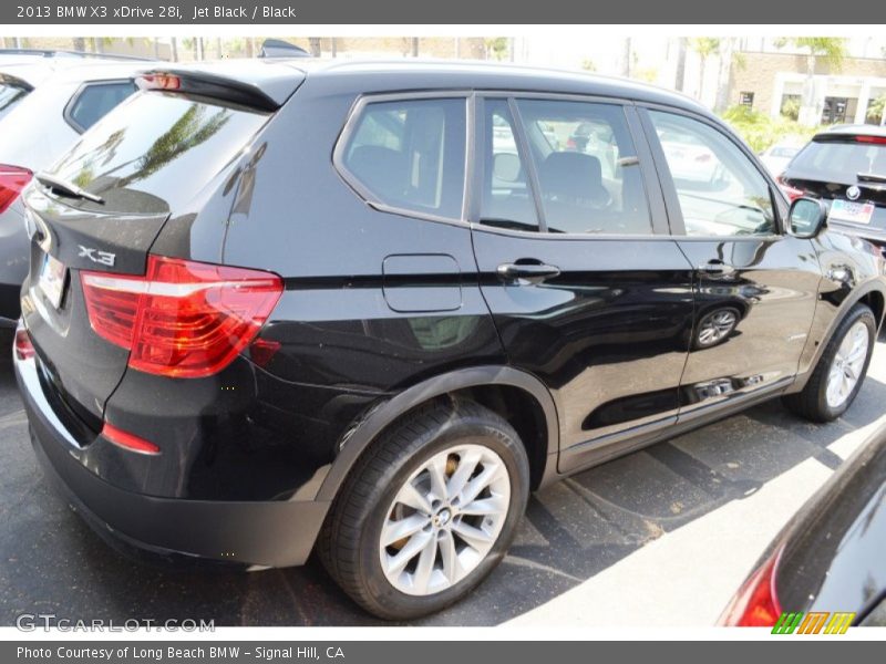 Jet Black / Black 2013 BMW X3 xDrive 28i