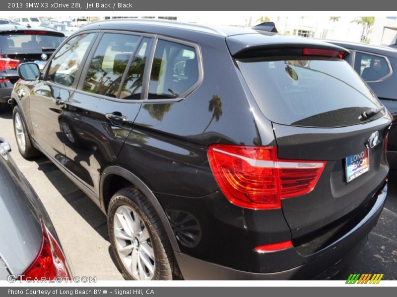 Jet Black / Black 2013 BMW X3 xDrive 28i