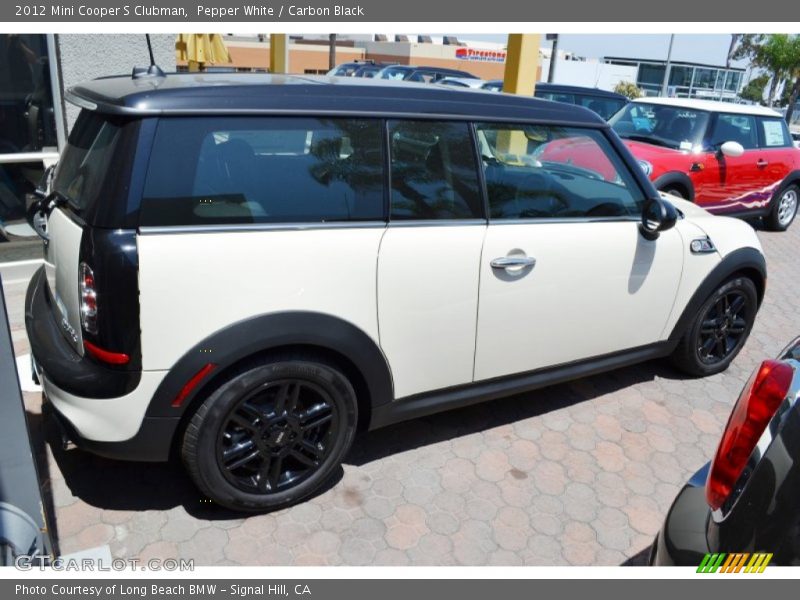 Pepper White / Carbon Black 2012 Mini Cooper S Clubman