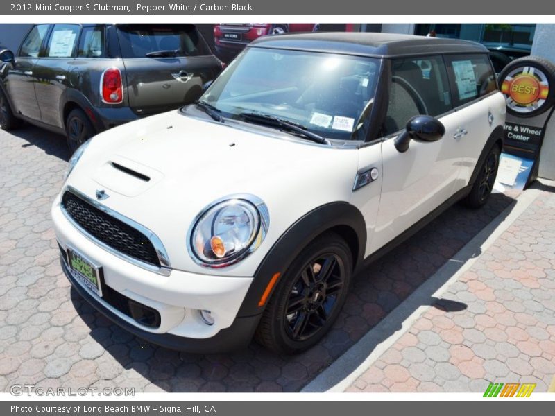 Pepper White / Carbon Black 2012 Mini Cooper S Clubman