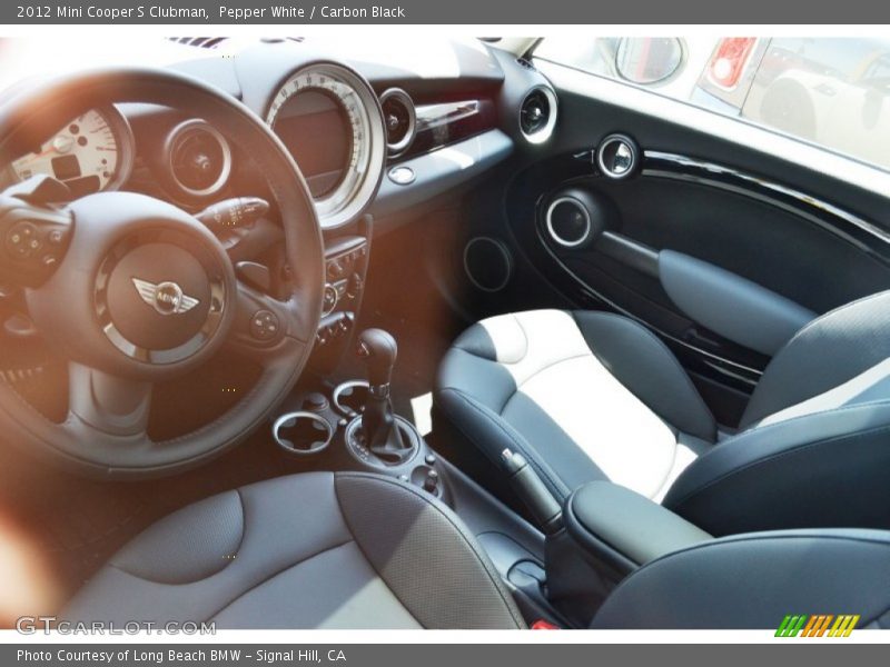 Pepper White / Carbon Black 2012 Mini Cooper S Clubman
