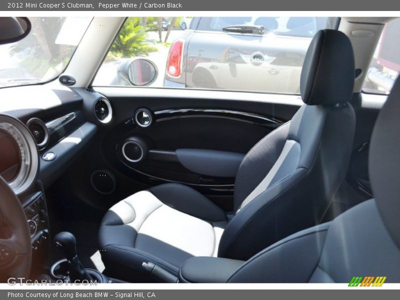 Pepper White / Carbon Black 2012 Mini Cooper S Clubman