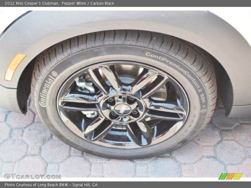 Pepper White / Carbon Black 2012 Mini Cooper S Clubman