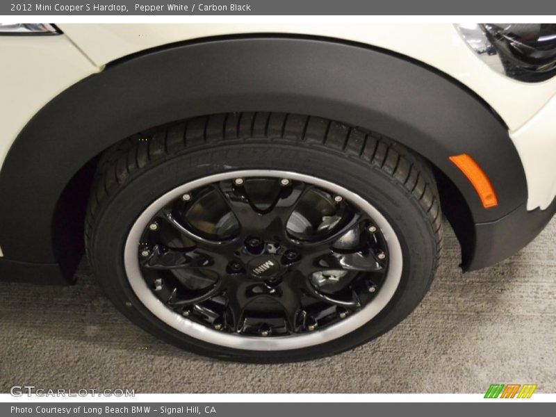 Pepper White / Carbon Black 2012 Mini Cooper S Hardtop