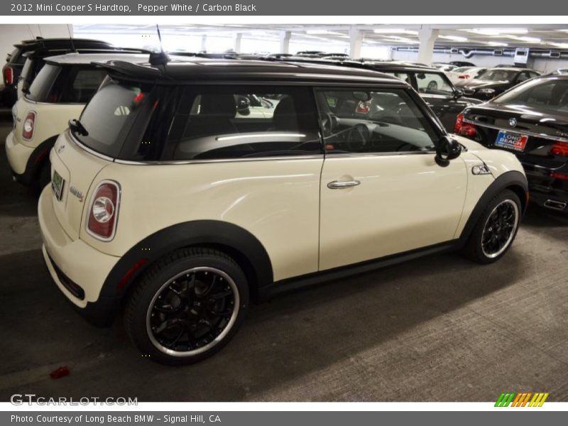 Pepper White / Carbon Black 2012 Mini Cooper S Hardtop