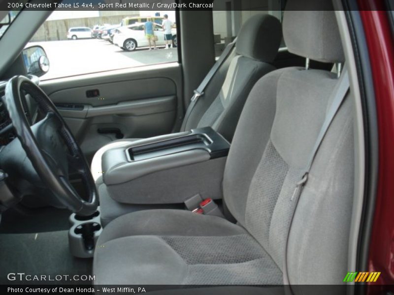 Sport Red Metallic / Gray/Dark Charcoal 2004 Chevrolet Tahoe LS 4x4