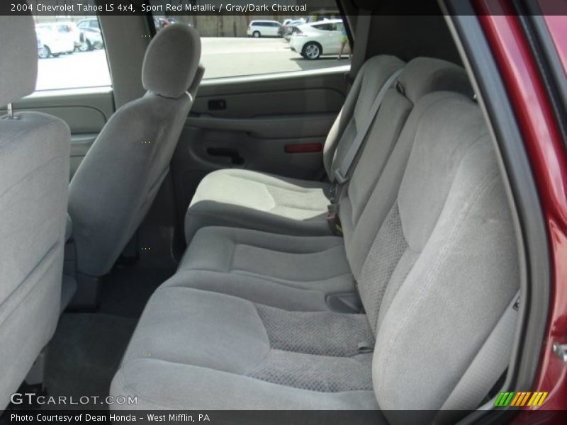 Sport Red Metallic / Gray/Dark Charcoal 2004 Chevrolet Tahoe LS 4x4