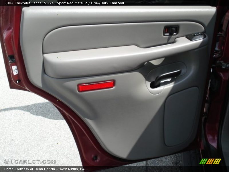 Sport Red Metallic / Gray/Dark Charcoal 2004 Chevrolet Tahoe LS 4x4