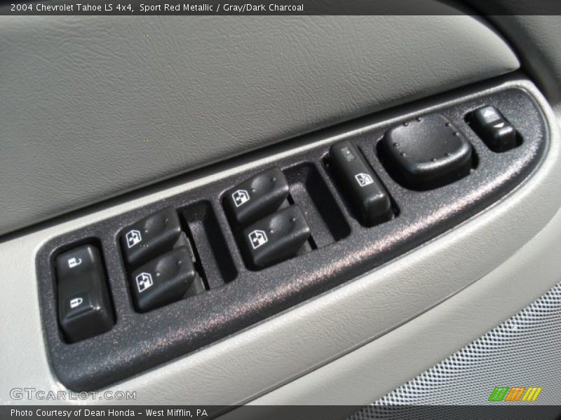Sport Red Metallic / Gray/Dark Charcoal 2004 Chevrolet Tahoe LS 4x4