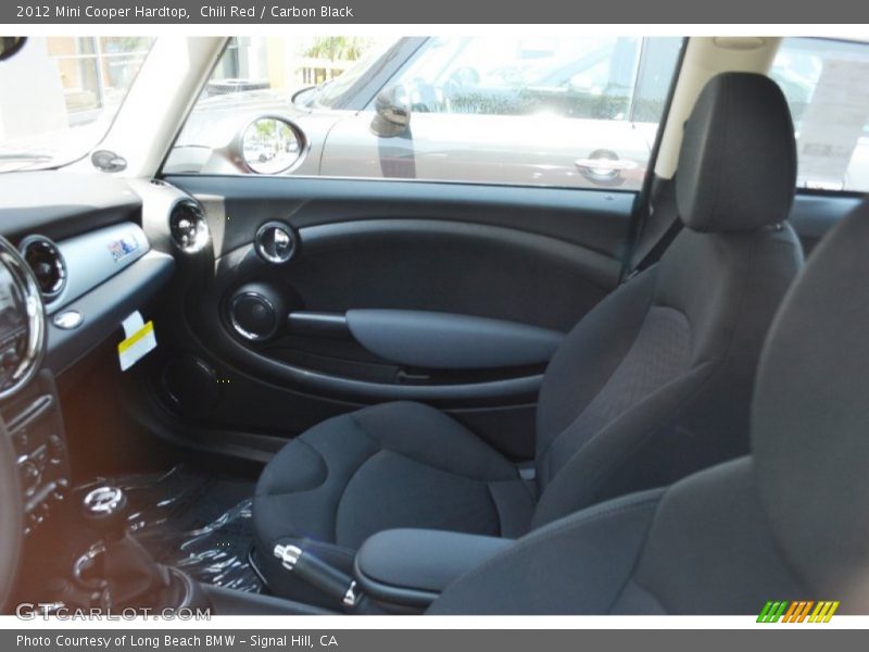 Chili Red / Carbon Black 2012 Mini Cooper Hardtop