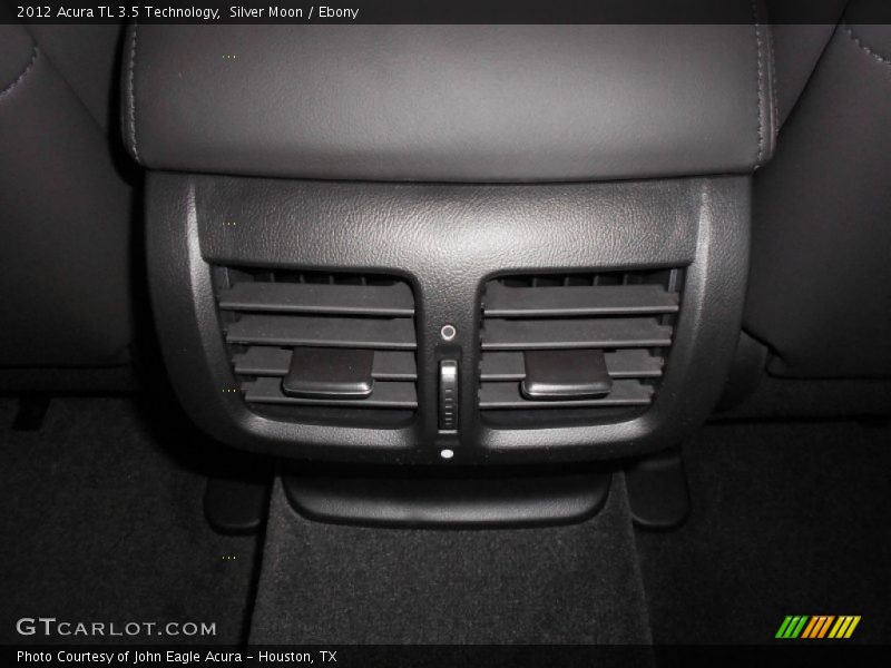 Silver Moon / Ebony 2012 Acura TL 3.5 Technology