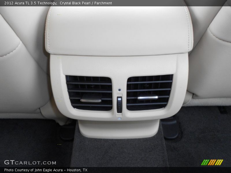 Crystal Black Pearl / Parchment 2012 Acura TL 3.5 Technology
