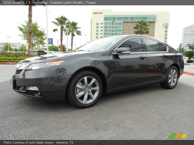 Graphite Luster Metallic / Taupe 2012 Acura TL 3.5 Technology