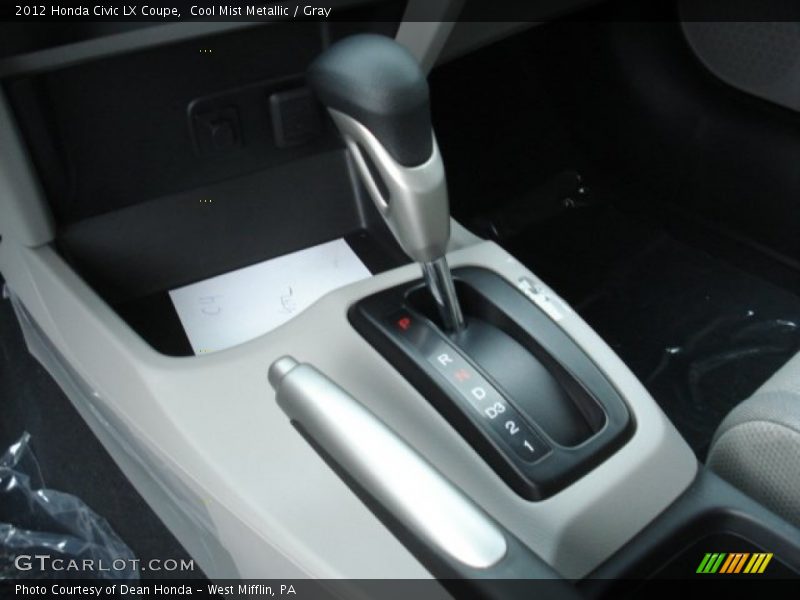  2012 Civic LX Coupe 5 Speed Automatic Shifter