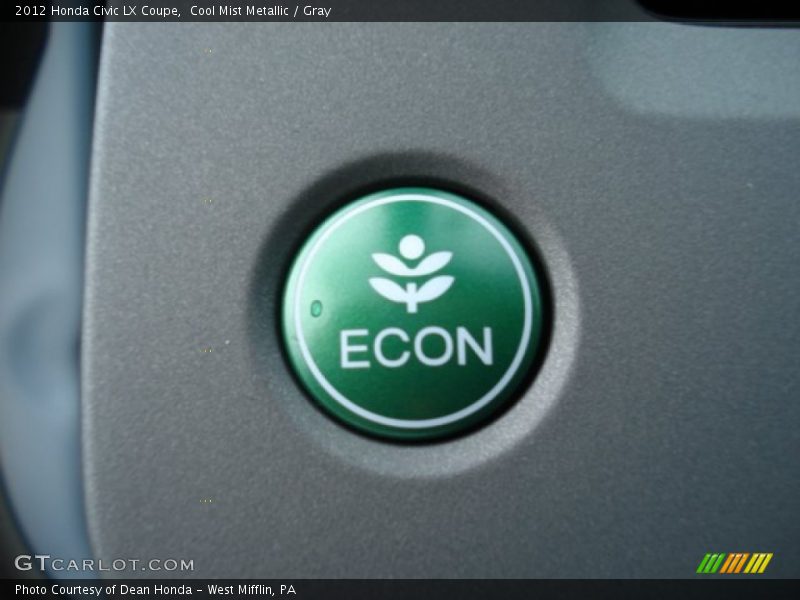 Econ Button - 2012 Honda Civic LX Coupe