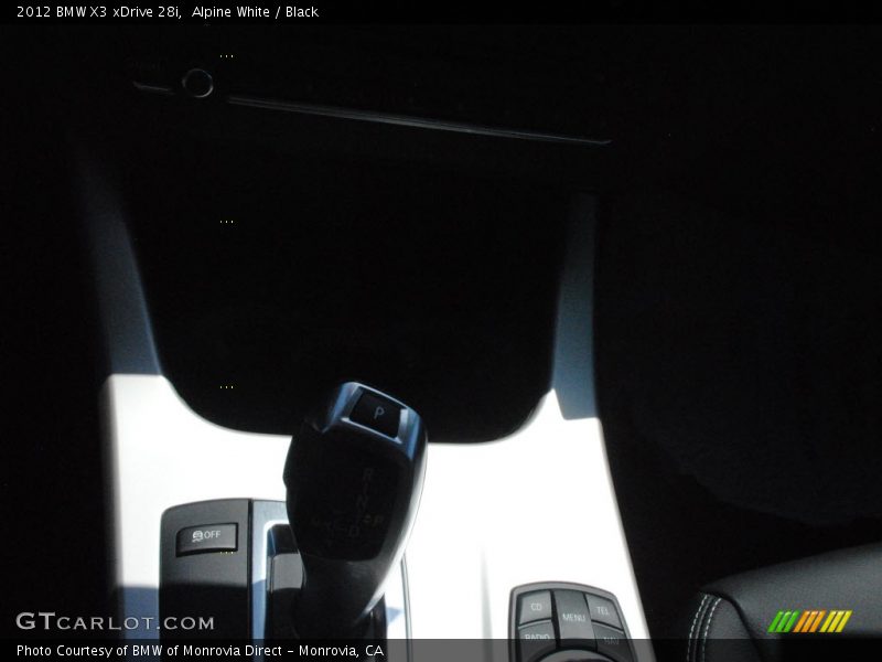 Alpine White / Black 2012 BMW X3 xDrive 28i