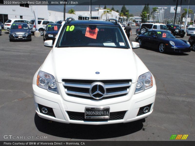 Arctic White / Black 2010 Mercedes-Benz GLK 350