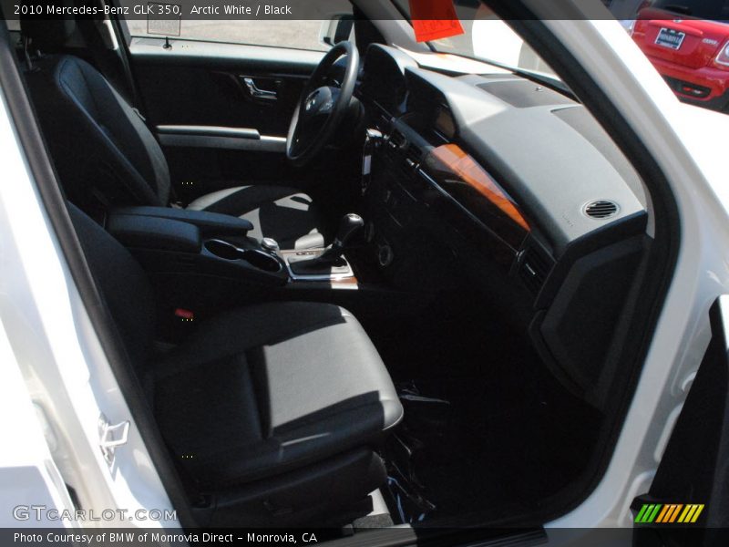 Arctic White / Black 2010 Mercedes-Benz GLK 350