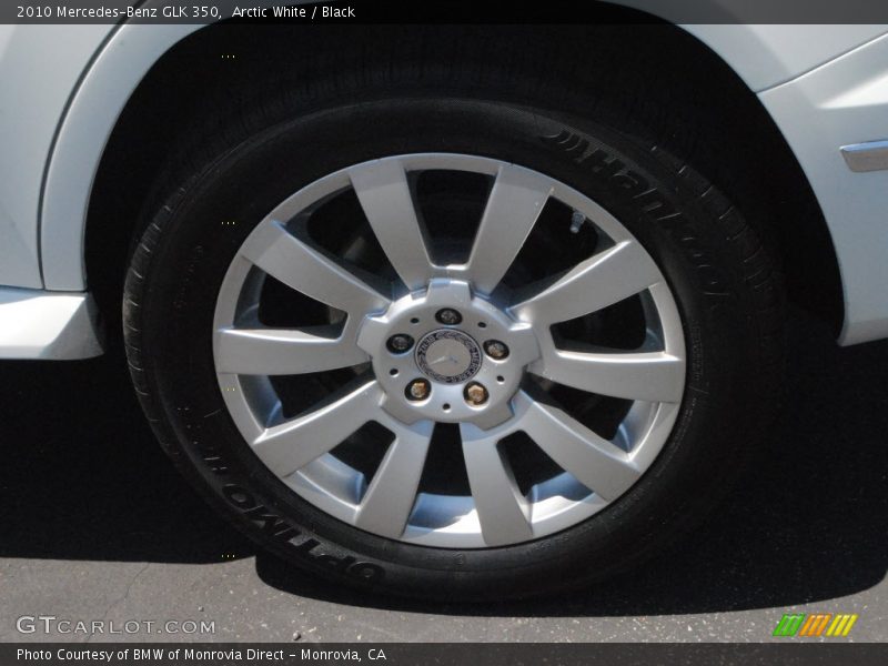 Arctic White / Black 2010 Mercedes-Benz GLK 350