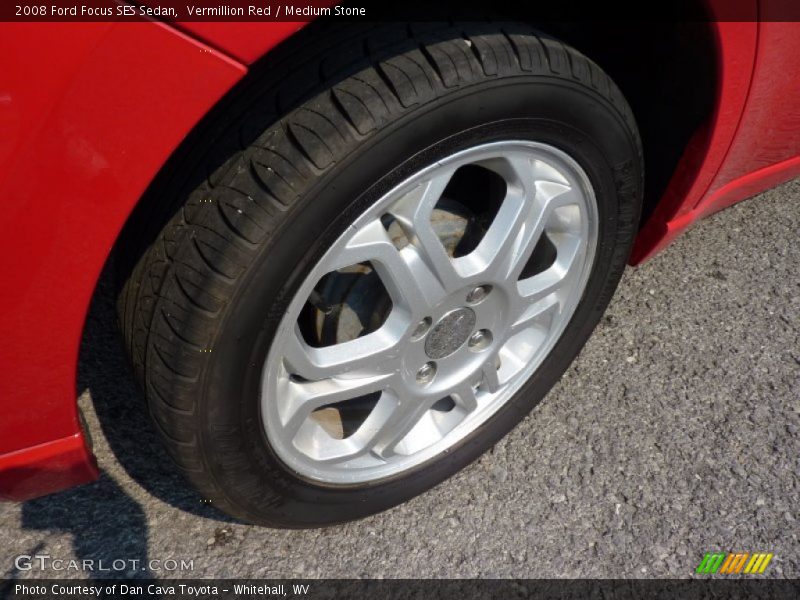 Vermillion Red / Medium Stone 2008 Ford Focus SES Sedan