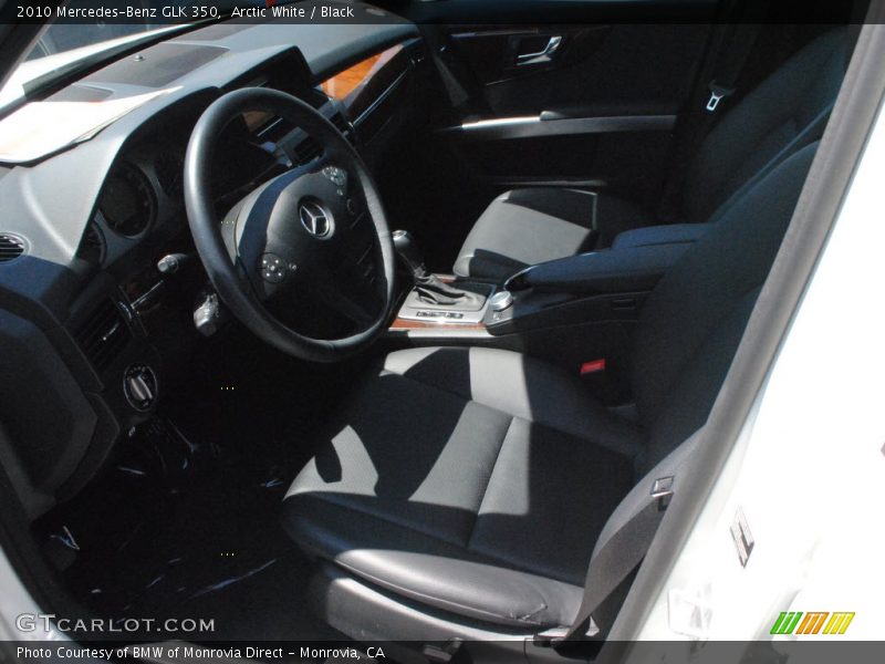 Arctic White / Black 2010 Mercedes-Benz GLK 350