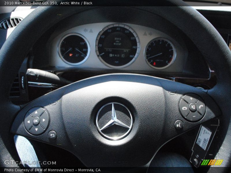 Arctic White / Black 2010 Mercedes-Benz GLK 350