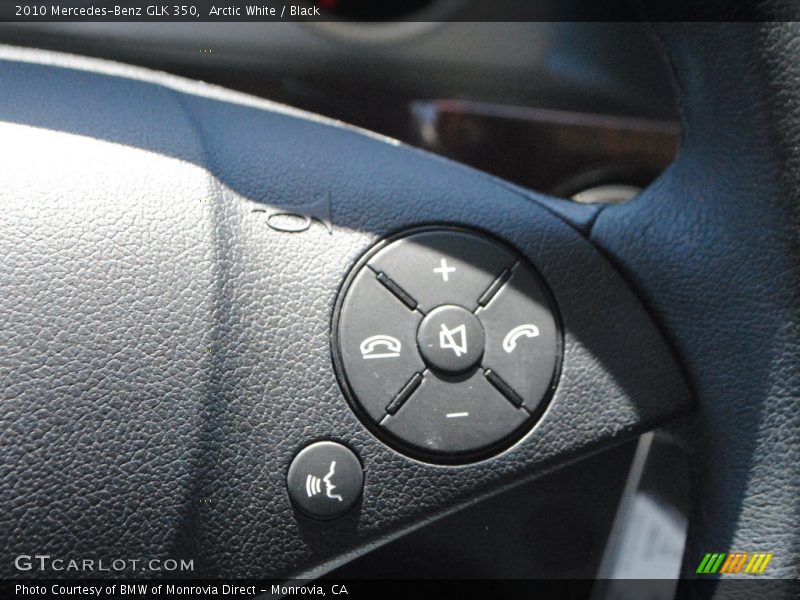 Arctic White / Black 2010 Mercedes-Benz GLK 350