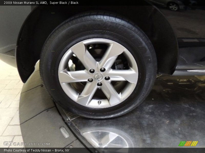 Super Black / Black 2009 Nissan Murano SL AWD